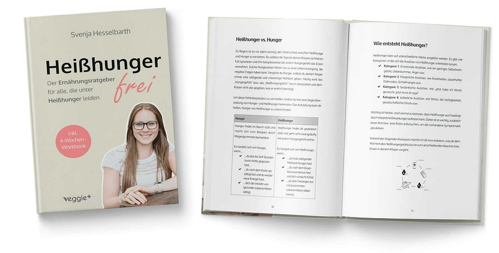 Heißhungerfrei: Der Ernährungsratgeber für alle, die unter Heißhunger leiden von Svenja Hesselbarth im veggie + Verlag